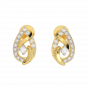 The Moonlight Diamond Gold Earrings