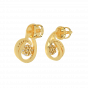 Gold Dazzle Drops Diamond Earrings