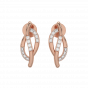 Golden Blush Gold Diamond Earrings