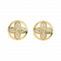The Classic Gold Diamond Earrings