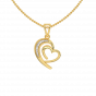 Romantic Hearts Diamond Pendant Set
