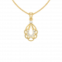 Blossom Drop Diamond Pendant Set