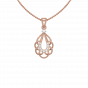 Blossom Drop Diamond Pendant Set