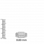 The Perfect Nine Gold Diamond Men's Ring