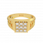 The Perfect Nine Gold Diamond Men's Ring