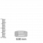 The Diamond Mat Gold Diamond Mens Ring
