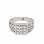 The Diamond Mat Gold Diamond Mens Ring