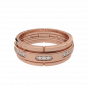 The Flames of Our Love Couple Band Diamond Ring For Her