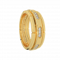 The Flames of Our Love Couple Band Diamond Ring For Her
