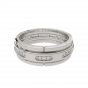 The Flames of Our Love Couple Band Diamond Ring For Her