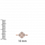 The Floral Glance Gold Diamond Ring