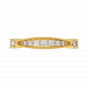 The Glitter Band Gold Diamond Ring