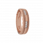The Golden Lanes Gold Diamond Ring