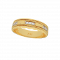 The Golden Lanes Gold Diamond Ring