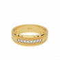 The Bang Band Gold Diamond Ring