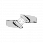 Cubic Solitaire Gold Diamond Ring