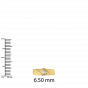 The Glitter Pop Gold Diamond Men's Ring