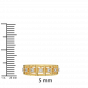 The Glory Track Gold Diamond Eternity Ring