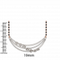 Floral Bunch Mangalsutra 