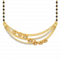 Floral Bunch Mangalsutra 