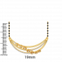 Floral Bunch Mangalsutra 