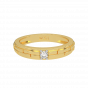 The Brick pattern Diamond Band For Her