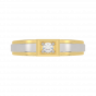The Dual Tone Diamond Band For Him