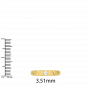 The Maze of Gold Diamond Band For Him
