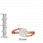 Catch The Flash Gold Diamond Ring