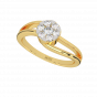 Catch The Flash Gold Diamond Ring