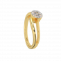 Catch The Flash Gold Diamond Ring