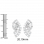 _I am aligned with my purpose_ 18k Gold & Diamond Earrings