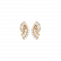 _I am aligned with my purpose_ 18k Gold & Diamond Earrings