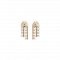 I am resilient - 18K Gold & Diamond Earrings