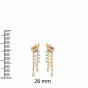 I am a catalyst for change - 18K Gold & Diamond Earrings