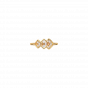 I am grateful for my journey - 18K Gold & Diamond Ring