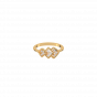 I am grateful for my journey - 18K Gold & Diamond Ring