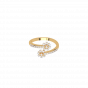 I am letting my light shine - 18K Gold & Diamond Ring