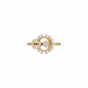 I am mindful - 18K Gold & Diamond Ring