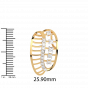 I am grateful for each moment - 18K Gold & Diamond Pendant 