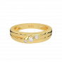 The Trendy Engagement Band of Diamond for Her