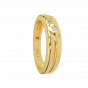 The Trendy Engagement Band of Diamond for Her