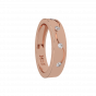 The Waves Diamond Engagement Band for Her