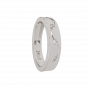 The Waves Diamond Engagement Band for Her