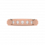 The Rope Style Band of Diamond for Her