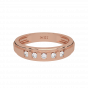 The Rope Style Band of Diamond for Her