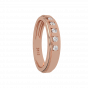 The Rope Style Band of Diamond for Her