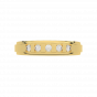 The Rope Style Band of Diamond for Her