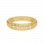 The Rope Style Band of Diamond for Her