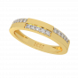 The Zigzag Diamond Band for Her